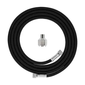 Master Airbrush 845927026869 Premium 6 Foot Nylon Braided Hose With 1/8 Inch Bsp Size Fittings Plus A