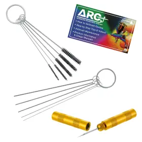 Master Airbrush 848849011883 12 Piece Cleaning Kit - 5 Pc Needles Brushes