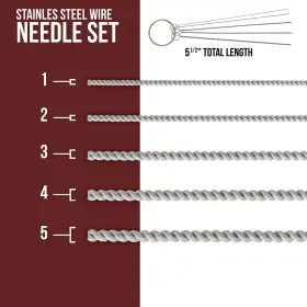 Master Airbrush 848849017076 11pc Mini Cleaning Brush Set Kit With 5 Brushes Pokers & #3