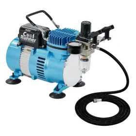 Tc-320 Master Airbrush 848849082821 1/5 Hp Cool Runner Ii Dual Fan Air Compressor Kit Model - Professional