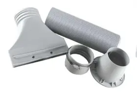 Bh405 Master Airbrush Exhaust Hose Kit For Hobby Spray Booth - Extends To 67 Inch #2