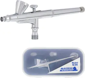 Master Airbrush Fba G34 Model Multi-purpose Dual-action Gravity Feed With