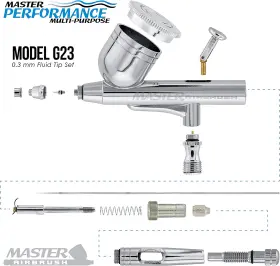 Master Airbrush Kit-cake-g23-22 Cake Decorating Airbrushing System Kit With A Set Of 4 Chefmaste #3