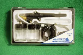 Mas-e91 Master Airbrush Economy E91 Single-action External Mix Siphon Feed Set
