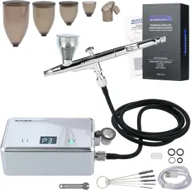 Tc-51 Master Airbrush Powerful Cordless Airbrushing System Kit - 20 To 36 Psi Portabl