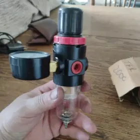 Tfr-2000 Master Airbrush Compressor Air Pressure Regulator Gauge Water Trap Moisture Filter Hose