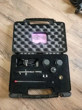 3155m Matco Tools 175ma Model Airbrush Spray Kit Hard Carrying Case