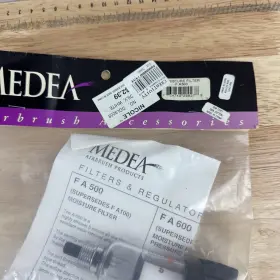 F-a500 Medea F A500 Air Line Moisture Filter New Airbrush Accessories Nos #2