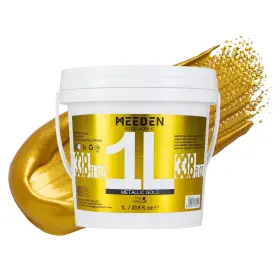 Pta-1100-26 Meeden Metallic Gold Acrylic Paint 1l /33.8 Oz 33.8 Fl Pack Of 1