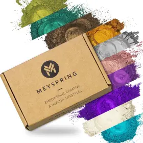 Meyspring 5060617270215 Gemstones Collection Mica Powder For Epoxy