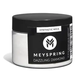 Meyspring 5060617270291 Dazzling Diamond - White Glitter Mica Powder