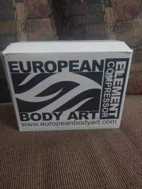 Pr05-4 Michael Vincent Academy Mini Airbrush Compressor 8 Ft Hose Inch Body Art In Euc #3