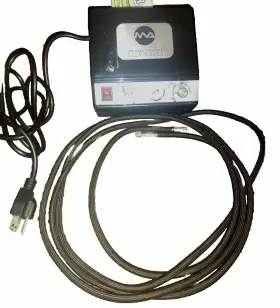 Pr05-4 Michael Vincent Academy Mini Airbrush Compressor 8 Ft Hose Inch Body Art In Euc