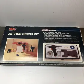 4356 Michigan Industrial Tools Air Fine Brush Kit # New