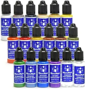29270 Micro-mark Basic Color Airbrush Model 0.88 Fl Oz Pack Of 1 Multicolor