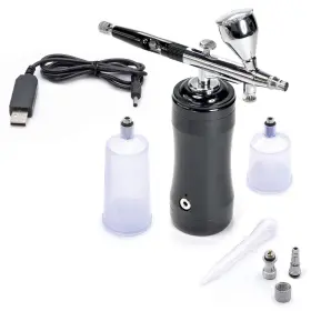 Micro-mark 810041934444 Self-contained Portable Broad-spray Airbrush Set