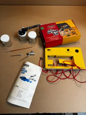 Ab-200 Miller Vintage Ab 200 Airbrush Kit Artist Painter Diy Models