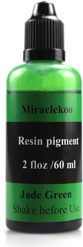 Miraclekoo 531985571655 Jade Green Epoxy Resin Color Dye Colorant Liquid