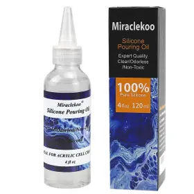 Spo-4 Miraclekoo Silicone Pouring Oil Pure For 4 Ounce Pack Of 1 Clear