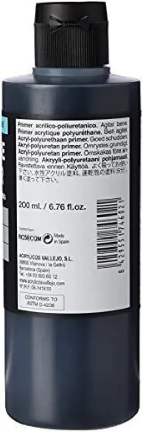 Vj74602 Mmd Holdings Llc 200ml Paint Black Primer Acry-poly #3