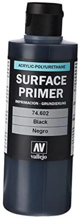 Vj74602 Mmd Holdings Llc 200ml Paint Black Primer Acry-poly