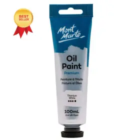 Mmar10316 Mont Marte Oil Paint Premium 3.4 Us Fl Oz Pack Of 1 Titanium White