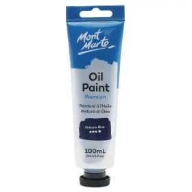 Mpo0017 Mont Marte Oil Paint Premium 3.4 Us Fl Oz Pack Of 1 Phthalo Blue