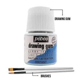 033000can-bndl-1 Moshify Pebeo Drawing Gum Made In France - Masking Fluid For Watercolor Painting And #2