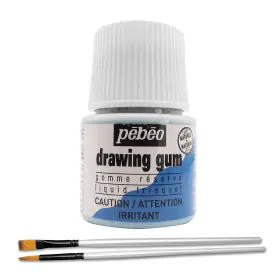 033000can-bndl-1 Moshify Pebeo Drawing Gum Made In France - Masking Fluid For Watercolor Painting And