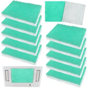 Cot-motipuns-1680 Motipuns 50 Pack Paint Booth Exhaust Filter Pad 20 Inch X 2.4 Fiberglass Spray Pai
