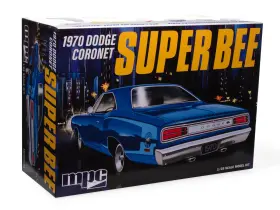 Mpc985 Mpc 849398060827 1970 Dodge Coronet Super Bee 1 25 Scale Model Kit Small Clear White