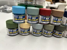C118 Mr. Hobby 62x Lacquer Paint 10ml Bottles Store Clearance #3