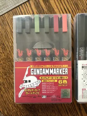 Gms108 Mr. Hobby Gundam Marker Model Kit Paint Pen Zeon Markers Set Of 6
