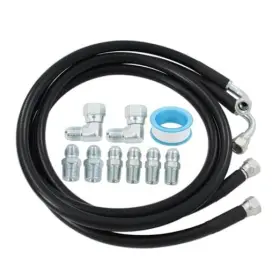 Mscrp 612715457422 6an Transmission Cooler Hose Fitting Kit For Chevy Ford Gmc Cadillac Style 2
