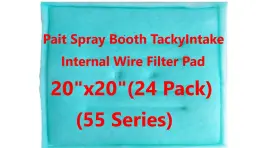Msfilter 426960332679 20 Inch X Paint Booth Tacky Intake Filter Pad Internal Wire Series 55 24 Pac