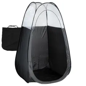 Naked Sun 800689660720 Black Spray Tan Tent - Pop Up Portable Professional Self Tanning Booth