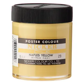 Nicker Pc130ml#029 Knicker Poster Color 130ml 29 Naples Yellow Neple