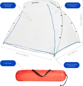 Nordstrand 313046761768 Portable Spray Paint Tent - Airbrush Booth For Painting Large Pop Up Pai #3