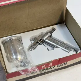 11235 Northern Industrial Tools Vintage Nos Mini Spray Gun K-3 With Cup Japan W Box And Paperwork