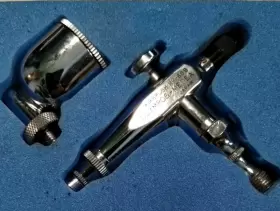 Hp-88mc Olympos Hp-88 Olympos-medea Single Action Mini Airbrush Gun / Made In Japan Nice #2