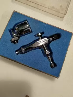 Hp-88mc Olympos Hp-88 Olympos-medea Single Action Mini Airbrush Gun / Made In Japan Nice #3