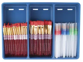406839 Omnia Brush Royal Big Kids Choice Bonus Flat Classroom Pack Assorted Set Of