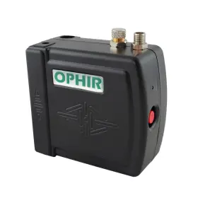 Ophir 602430681158 Portable Mini Airbrush Air Compressor Kit Dual Action Set With #2