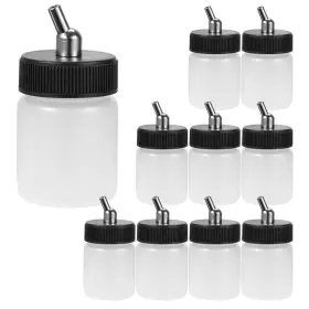 Ophir 742010378471 10x 22cc Dual Action Airbrush Plastic Bottle Jars Professional Paint Cu