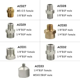Ac027-ac033 Ophir 7pcs Airbrush Adapter Fitting Connector Badger Hose #2