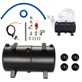 Ac132b Ophir 3l Air Tank Kit With Adapters Tube For Diy Airbrush Compressor Black A