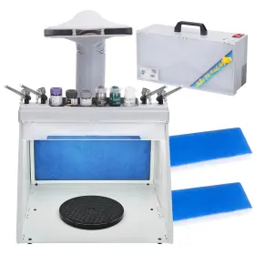 Ophir B0ctcfzb1g Portable Paint Booth Airbrush 4x Holder 1x