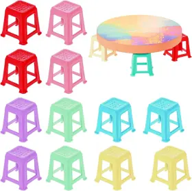 Uw5eyyqi Oruola 623910 1 12pcs Canvas Stand For Painting Plastic Paint Pouring Multicolor-12pcs