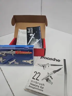 Paasche 026614000267 Airbrush Complete Set Model H Single Action