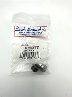 Paasche 026614014561 3b Pressure Tank Valve Airbrush Tool - New Sealed